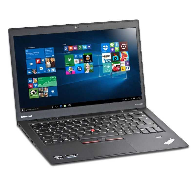 Lenovo ThinkPad X1 Carbon (1st Gen) - 4Go - SSD 120Go - Tactile - Grade B