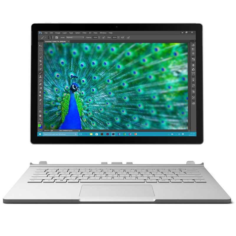 Microsoft Surface Book (1st Gen) - 8Go - SSD 256Go - Clavier QWERTZ - Déclassé